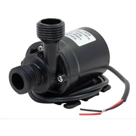 Circulateur et Pompe DC 12V 800L/H 5M Système de Circulation d'Eau Pompe Amphibie Système de Circulation Solaire Haute Performance Faible Bruit 4 Points Brushless DC Pompe Booster Pompe Circulation 77