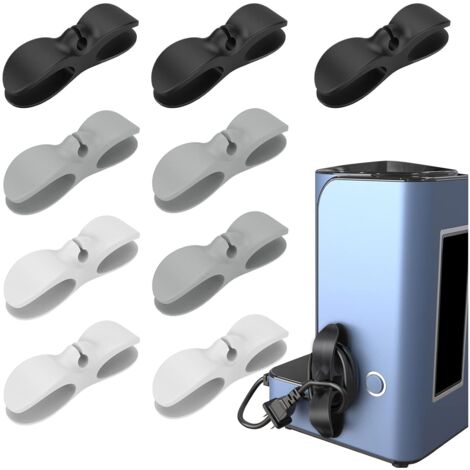 9 pièces Organiseur Cordon d'Appareils, Organisateur de Fil Electrique, Enrouleur de Cordon C'appareil de Cuisine, Organiseur Cordon pour Appareils pour Les Mixeurs de Cuisine Cafetière Friteuse à Air