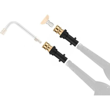 Adaptateur Pour Nettoyeur Haute Pression Karcher K2 à K7 - 5 Buses Multi-angles - Raccord Rapide 1/4" - 2000 PSI