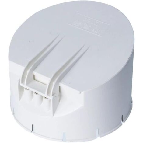 Clapet anti-retour pour tuyau de vidange - Anti-insectes - Convient pour divers systèmes de drainage extérieurs (75 mm) (1/5)