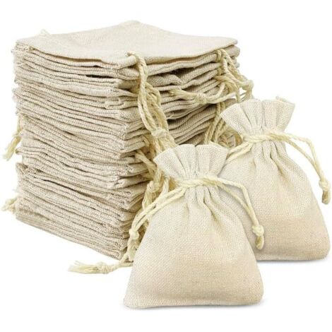 36 Pièces Pochon Tissu Petit Sachet Tissu Pochon Coton Sachet Toile De 36 Pièces Pochon Tissu Petit Sachet Tissu Pochon Coton Sachet Toile De