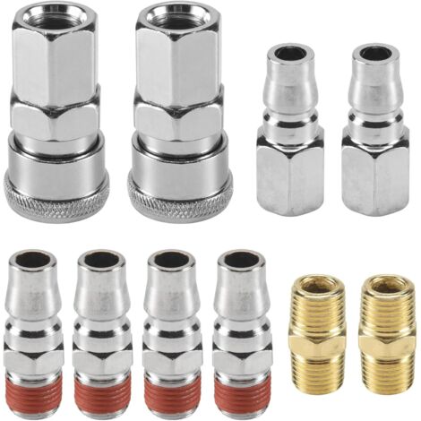 Kit Accessoires Compresseur 16 Pièces – Outils Pneumatiques – HYPER Tough