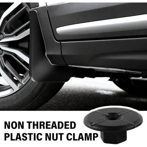 50pcs Écrous En Plastique De 4mm Sans Filetage,Clips De Fixation Pour