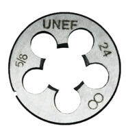 Filière 5/8-24 UNEF - Acier Allié, Filetage à Droite, Pour Taraudage Métal/Plastique