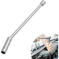 Douille Bougie 14 mm, Magnétique Rotation à 360° Clé à Bougie,14 mm Douille de Bougie D'allumage, Douille de Bougie D'allumage à 12 Emplacements, pour Réparation Automobile
