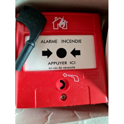 D√©clencheur Rouge Alarme Incendie Legrand 380 35 , 38035