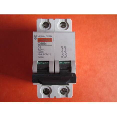 DISJONCTEUR C60N 2P C6 6A MERLIN-GERIN 24200