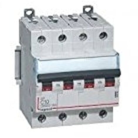 Disjoncteurs DX3 6000 - Tétrapolaires - 400V - Vis/Vis - Legrand - 16A - 407898