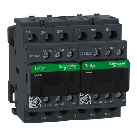 LC2D25FE7  115V  11kW REVERSING CONTACTOR  ( LC2D25 )  Schneider   Télémécanique (1/2)