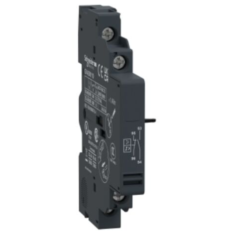SCHNEIDER ELECTRIC GVAD0110 GVAD CONTACT AUXILIAIRE, 1F+1O, SIGNAL DE DÉFAUT 1 ''O'', 48-690V (1/6)
