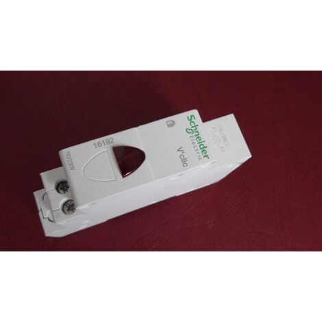 Multi9 prise avec fond orange PC modulaire 2P+T 16A 250V SCHNEIDER 15324