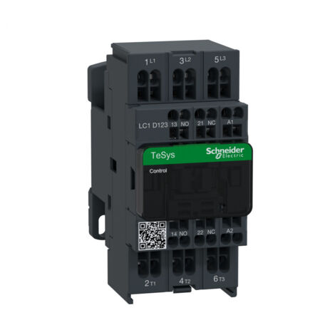 LC1D123V7 400V 5,5kW  SCHNEIDER   Contacteur   LC1D12 - (1/2)