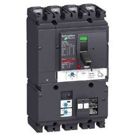 Schneider – Disjoncteur différentiel 4P 160A LV430951 – Courbe TM-D – Protection contre surcharges et courts-circuits – VigiCompact NSX160F - TM125D