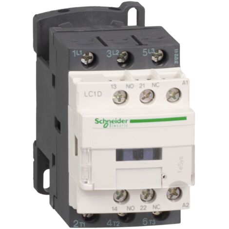 Contacteur TeSys LC1D 3P AC3 440V 18 A bobine 400 V CA - LC1D18V7