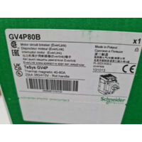 DISJONCTEUR MOTEUR GV4P80B , 40-80A SCHNEIDER, GV4