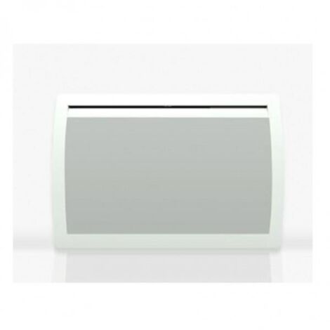 Noirot – Panneau rayonnant horizontal 1500W blanc – Acier renforcé – Lumière d'ambiance intégrée – Efficacité énergétique optimisée