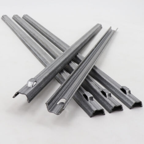 50 W-profile Fence anchor Ground anchor for Game fencing Forest fencing Field fencing 70 cm