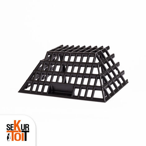 Crapaudine rectangulaire universelle - Toiture EPDM - SEKURTOIT