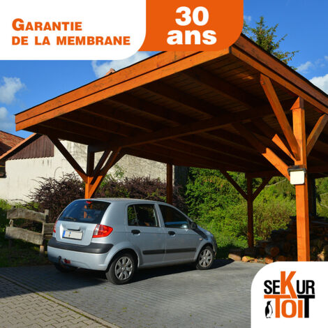 Membrane d'étanchéité EPDM toiture épaisseur 1,14 mm – 6,10 x 3 m ...