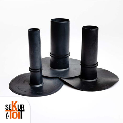 EP verticale EPDM – diamètre 100 mm – évacuation toiture plate - SEKURTOIT
