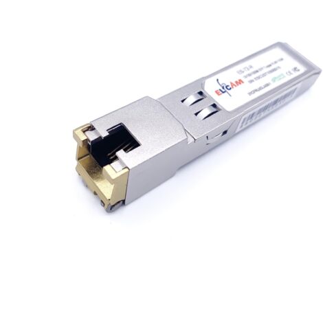 Elfcam SFP Modul RJ45 – 1,25 Gbps Kupfer, 10/100/1000Base-T, Multi-Rate kompatibel (1/4)