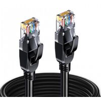 Elfcam Ethernetkabel 0.5m RJ45 Cat 7 S/FTP – 10 Gbit/s, 600 MHz, 100 % Kupfer – Netzwerkkabel für PC, Konsole, Router, Modem, Glasfaseranschluss