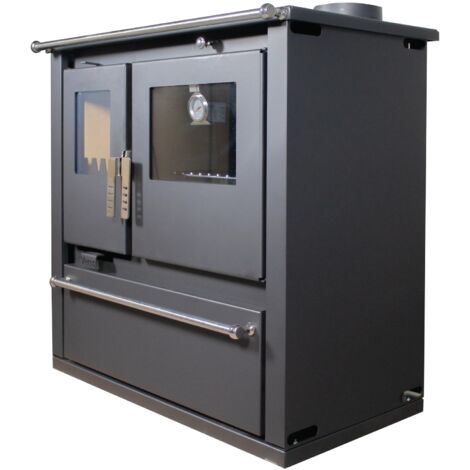 Cucina a Legna Verso CS Plus - 7,7 kW Piastra Superiore in Metallo e Design Funzionale