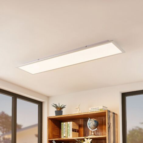 [NEUWERTIG] Lindby Kjetil Led Deckenpanel Deckenlampe Deckenlampe Lampe App Rgb 120x30cm B-Ware