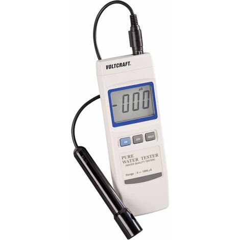 [NEUWERTIG] Voltcraft Leitfähigkeits Messgerät Wa 100 Atc 3 % Messgerät 0 1999 µs Kalibri800 B-Ware (1/2)