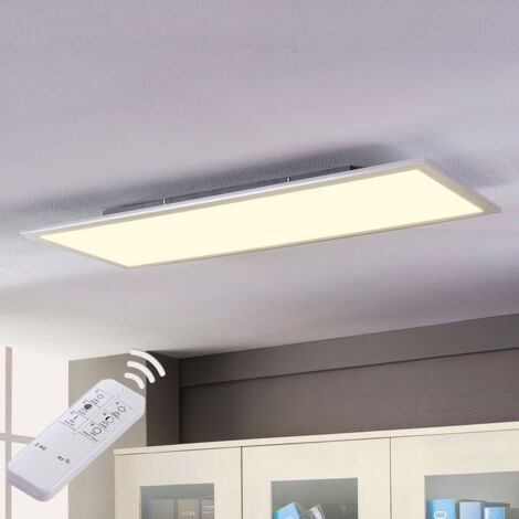 [NEUWERTIG] Lindby Livel Led Panel Deckenlampe Hängeleuchte Lampe Cct 120x30 Cm Weiß Sil654 B-Ware (1/2)
