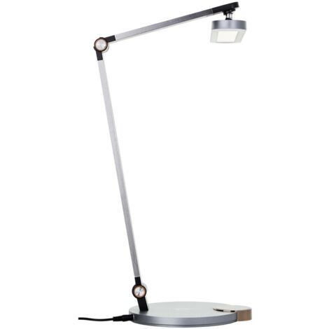 [NEUWERTIG] Brilliant Officehero Schreibtischleuchte Tischlampe Tischleuchte Led 7 W Silber B-Ware (1/2)