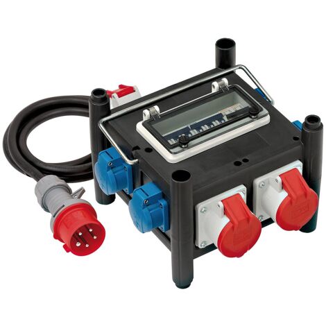 [GEBRAUCHT] Brennenstuhl Cee Stromverteiler 1153690200 400 V 32 A Baustromverteiler Strom264 B-Ware (1/2)
