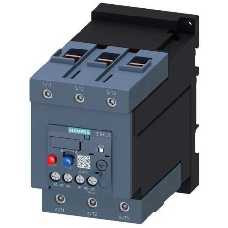 Produktbild von Uxcell Thermo-Überlastrelais FR2-25 – 3-polig, 7-10 A, Motorschutz, Hutschienenmontage, 1NO 1NC, 660 V