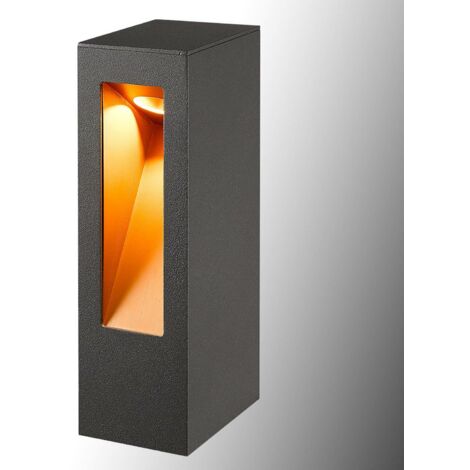 [NEUWERTIG] Lucande Led Sockelleuchte Jenke Wegeleuchte Gartenleuchte Lampe Grafitgrau G894 B-Ware (1/2)