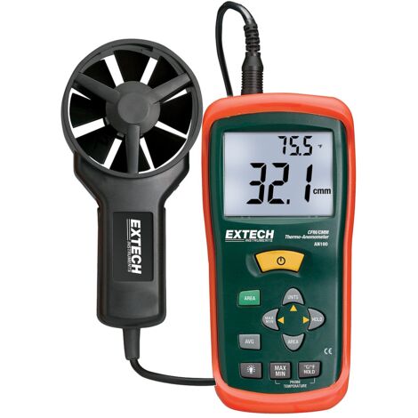 [NEUWERTIG] Extech Cfm/Cmm Mini Thermo Anemometer An100 Anemometer ...