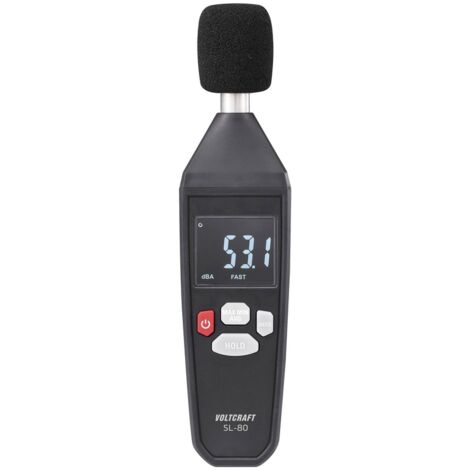 [GEBRAUCHT] Voltcraft Sl 80 Schallpegel Messgerät 30 130 D B Dezibel Messgerät Lärmmessgerät B-Ware (1/2)