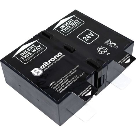 [NEUWERTIG] Beltrona Usv Anlagen Akku Ersetzt Original Akku Rbc123 Passend Für Marke Apc B-Ware (1/2)