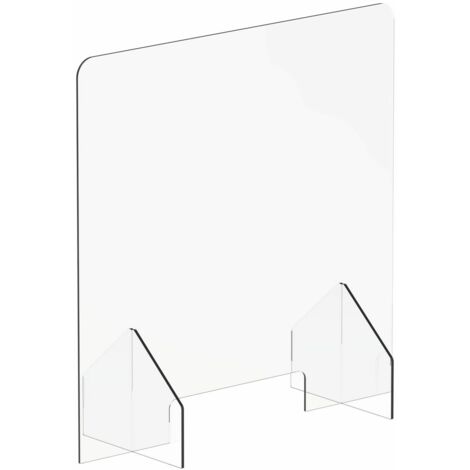 [NEUWERTIG] Hjh Office Thekenaufsatz Cleanup Ii 65 X 65 Cm Acryl Trennwand Hygieneschutz (1/2)