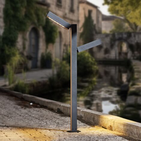 [NEUWERTIG] Lucande Taskalin LED Wegeleuchte Lampe 2 Flammig 90 cm Gartenleuchte Aussenlicht