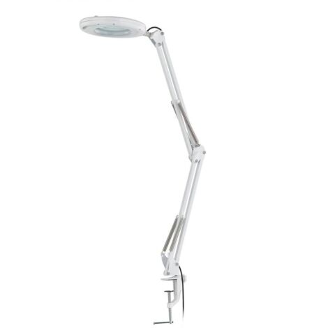 [NEUWERTIG] Schreitbischlampe Klemmleuchte LED Tischlampe Tischleuchte Lindby Jorlanda weiß