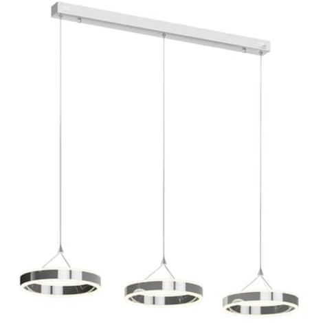 [GEBRAUCHT] Lucande Led Pendelleuchte Lyani 3 Ringe Deckenlampe Hängeleuchte Lampe Leuchte B-Ware (1/2)