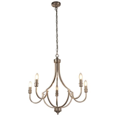 [GEBRAUCHT] Searchlight Lodge Kronleuchter Hängeleuchte Hängelampe Leuchte Lampe Licht B-Ware (1/2)