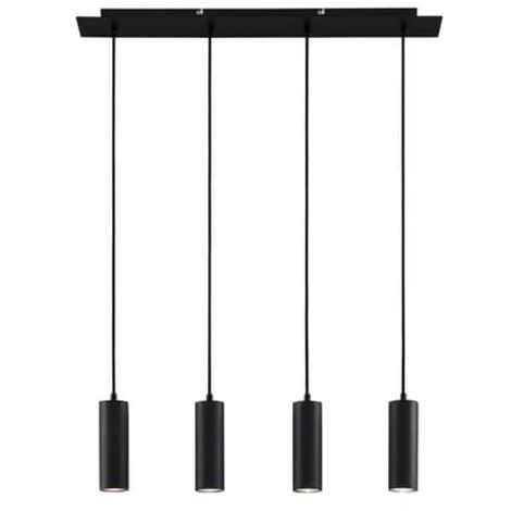 [GEBRAUCHT] Lindby Joffrey Hängeleuchte Vierflammig Schwarz Deckenlampe Pendelleuchte G384 B-Ware (1/2)