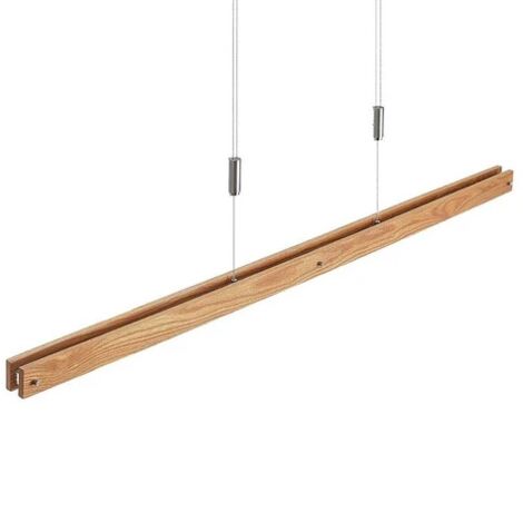 [NEUWERTIG] Lindby Alimara Led Holz Hängeleuchte Wohnzimmerleuchte Pendelleuchte Deckenla460 B-Ware (1/2)