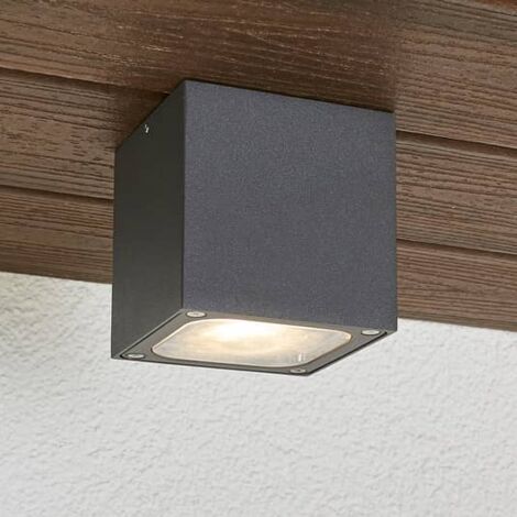 [NEUWERTIG] Lucande Würfelförmige Led Außendeckenlampe Lampe Leuchte 5 W 230 V Tanea, Ip54 B-Ware