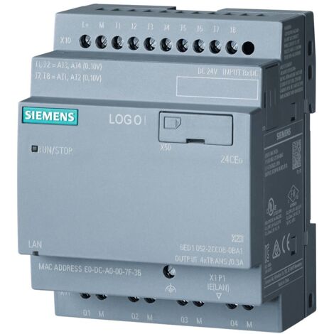 [NEUWERTIG] Siemens 6 Ed1052 2 Cc08 0 Ba2 Sps Steuerungsmodul 24 V/Dc Sps Prozessor Logikmodul B-Ware
