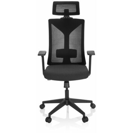 [GEBRAUCHT] Hjh Office Bürostuhl Drehstuhl Kodiak Stoff Netzstoff Schwarz Schreibtisch499 B-Ware (1/2)