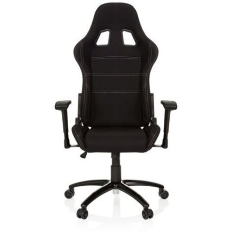 [GEBRAUCHT] Hjh Office Gaming Stuhl Bürostuhl Game Force Computerstuhl Stuhl Stoff Schwarz B-Ware (1/2)