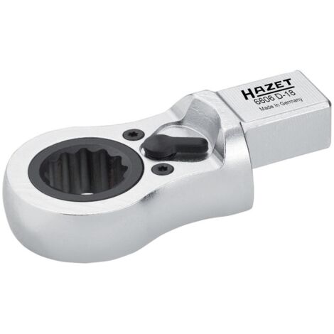 [NEUWERTIG] Hazet Einsteck Ringschlüssel Ratsche 19 Mm Chrom Vanadium 40 Zähne Verchromt B-Ware (1/2)