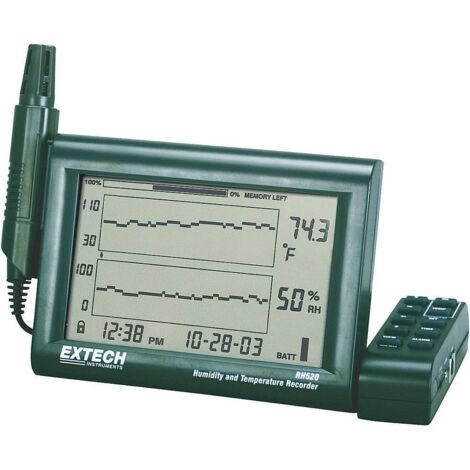 [GEBRAUCHT] Extech Luftfeuchtemessgerät Hygrometer Rh101 10 % R F 95 % R F Rh520 A 220 B-Ware (1/2)